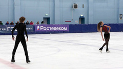 Елизавета Малеина — Матвей Самохин. Произвольный танец. Контрольные прокаты сборной России по фигурному катанию среди юниоров 2025