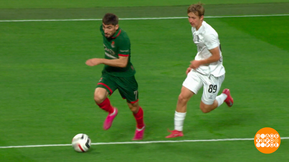 Кубок России по футболу: результативно и красиво! Доброе утро. Фрагмент выпуска от 30.08.2025