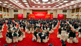 Владимир Путин приехал на торжественный прием после парада в Пекине