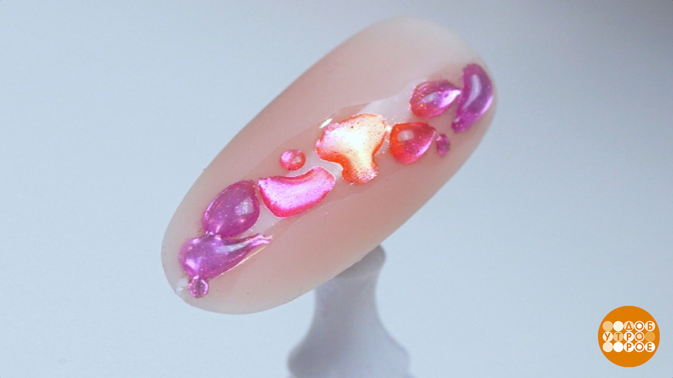 «Мозаичный» маникюр. Доброе утро. Фрагмент выпуска от 11.09.2025