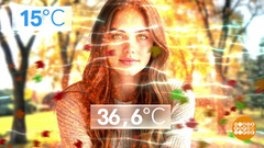 Вроде бы тепло, но как-то холодно... Почему? Доброе утро. Фрагмент