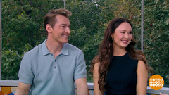 Аида Гарифуллина и Алексей Воробьев — в ожидании конкурса «Интервидение». Доброе утро. Фрагмент 