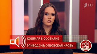 «Считаю, что это самозванец». Даниелла Кравец не признает предполагаемого биологического отца. Пусть говорят. Фрагмент 