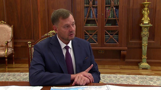 Балицкий доложил Путину о строительстве дорог в Запорожской области