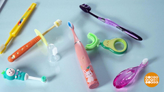 Зубная щетка для ребенка — она какая? Доброе утро. Фрагмент 