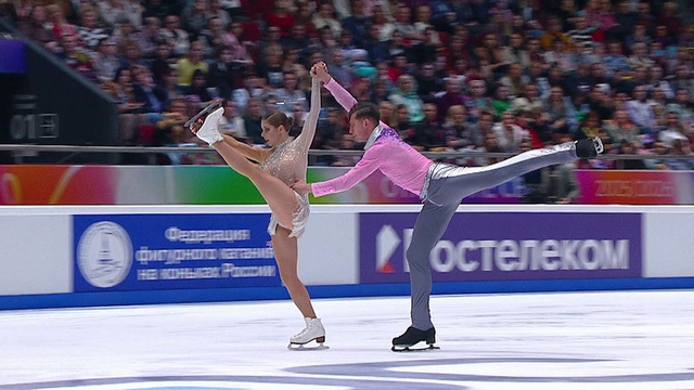 Анастасия Мишина — Александр Галлямов. Произвольная программа. Контрольные прокаты сборной России по фигурному катанию 2025