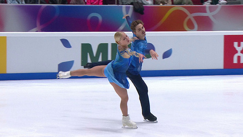 Анастасия Мухортова — Дмитрий Евгеньев. Произвольная программа. Контрольные прокаты сборной России по фигурному катанию 2025