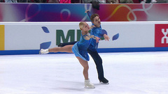 Анастасия Мухортова — Дмитрий Евгеньев. Произвольная программа. Контрольные прокаты сборной России по фигурному катанию 2025