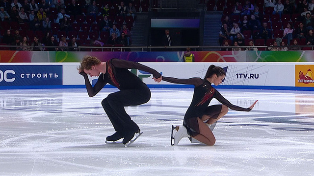 Анна Щербакова — Егор Гончаров. Произвольный танец. Контрольные прокаты сборной России по фигурному катанию 2025