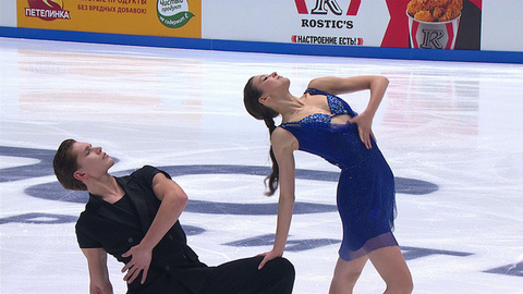 Василиса Григорьева — Евгений Артющенко. Произвольный танец. Контрольные прокаты сборной России по фигурному катанию 2025
