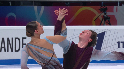 Елизавета Пасечник — Дарио Чиризано. Произвольный танец. Контрольные прокаты сборной России по фигурному катанию 2025