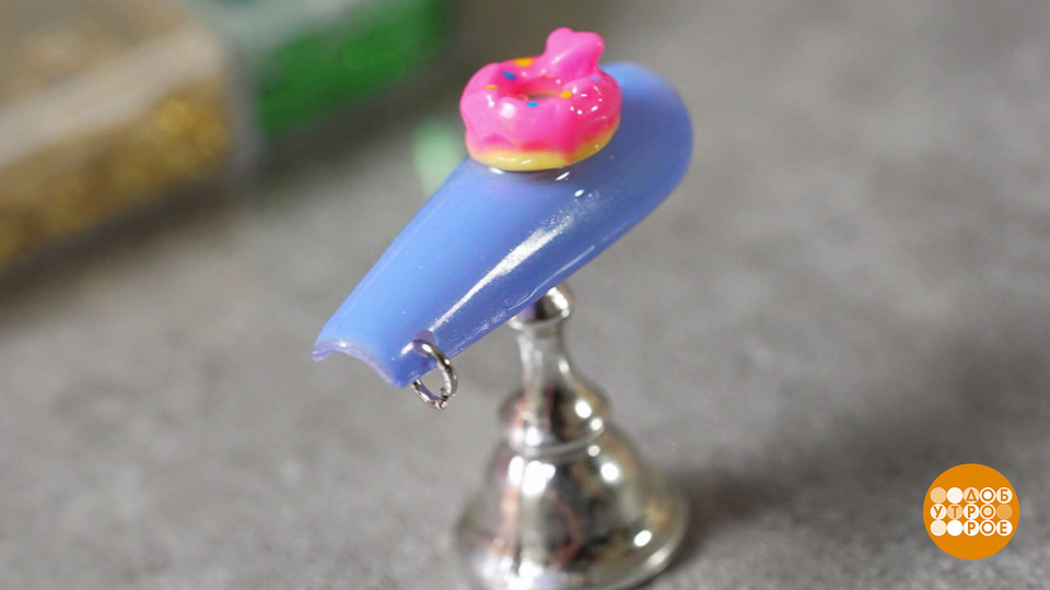 Маникюр с пирсингом? Смелый дизайн! Доброе утро. Фрагмент выпуска от 09.10.2025