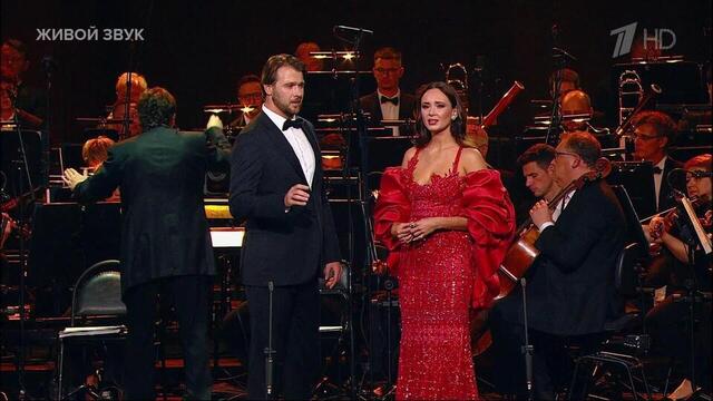 Аида Гарифуллина / Иван Гынгазов — дуэт Рудольфа и Мими «O soave fanciulla» из оперы «Богема». Концерт Аиды Гарифуллиной в Большом театре. Фрагмент 