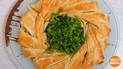 Готовим круассан с яичницей на всю семью. Доброе утро. Фрагмент