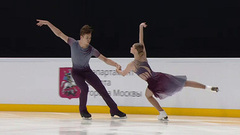 Елизавета Ростилова — Денис Ауров. Произвольный танец. Юниоры. Москва. Гран-при России по фигурному катанию 2025/26