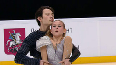 Камилла Шарафутдинова — Родион Мурасалимов. Произвольный танец. Юниоры. Москва. Гран-при России по фигурному катанию 2025/26