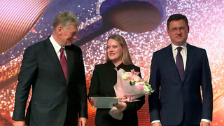 Корреспондент Первого канала Алена Германова удостоена премии конкурса «Энергия пера»