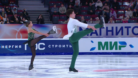 Кира Доможирова — Илья Вегера. Короткая программа. Юниоры. Магнитогорск. Гран-при России по фигурному катанию 2025/26