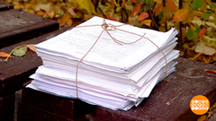 Давайте экономить бумагу! Доброе утро. Фрагмент 