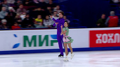 София Диана Касинс — Александр Брегей. Произвольная программа. Юниоры. Магнитогорск. Гран-при России по фигурному катанию 2025/26