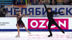 Анна Коломенская — Артем Фролов. Произвольный танец. Магнитогорск. Гран-при России по фигурному катанию 2025/26