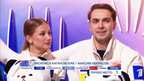 Танцевальная пара Кагановская и Некрасов стали первыми на этапе Гран-при России в Магнитогорске