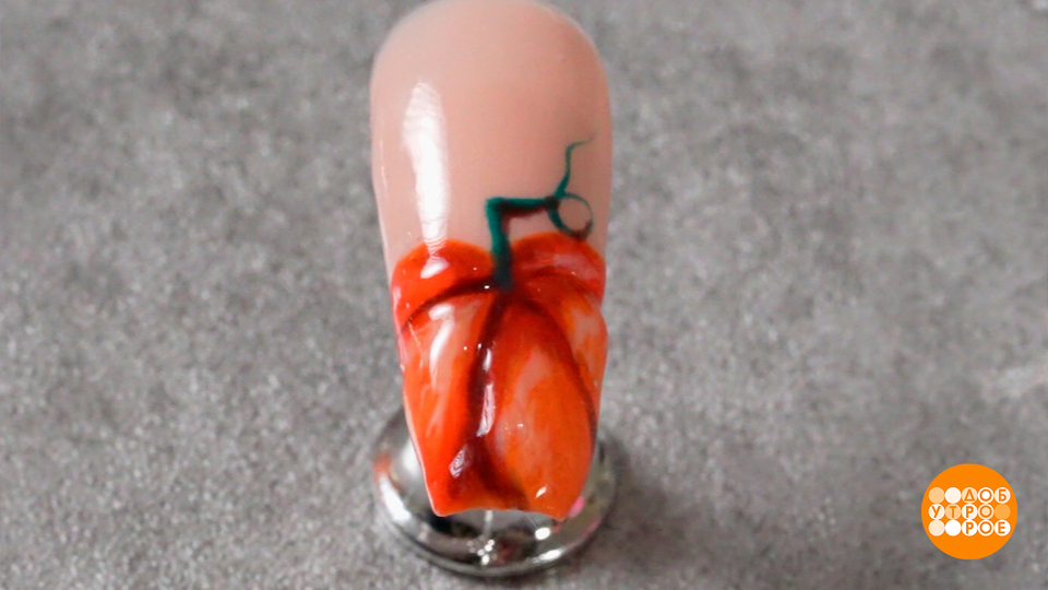 Маникюр с тыковкой. Доброе утро. Фрагмент выпуска от 31.10.2025