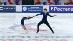 Полина Сажина — Алексей Белкин. Произвольная программа. Юниоры. Красноярск. Гран-при России по фигурному катанию 2025/26