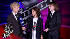 «Мы пели от души». Семен Каштанов и Лев Писанко. Интервью после Поединков. Голос.Дети. Новый сезон