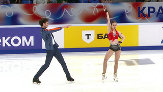 Александра Прокопец — Александр Васькович. Ритм-танец. Красноярск. Гран-при России по фигурному катанию 2025/26