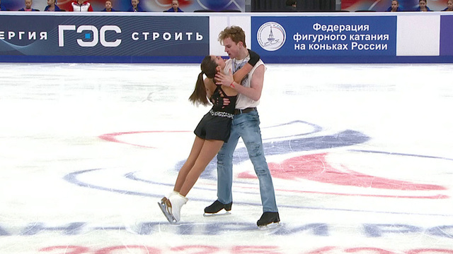 Анна Щербакова — Егор Гончаров. Ритм-танец. Красноярск. Гран-при России по фигурному катанию 2025/26