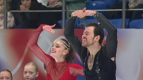 Варвара Жданова — Тимур Бабаев-Смирнов. Ритм-танец. Красноярск. Гран-при России по фигурному катанию 2025/26
