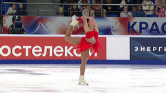 Алина Телегина. Короткая программа. Красноярск. Гран-при России по фигурному катанию 2025/26