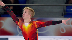 Илья Строганов. Короткая программа. Красноярск. Гран-при России по фигурному катанию 2025/26