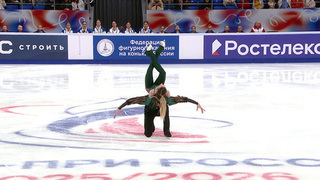 Александра Прокопец — Александр Васькович. Произвольный танец. Красноярск. Гран-при России по фигурному катанию 2025/26