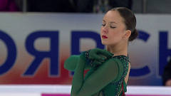Елизавета Куликова. Произвольная программа. Красноярск. Гран-при России по фигурному катанию 2025/26