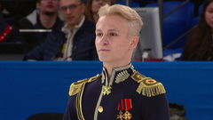 Матвей Ветлугин. Произвольная программа. Красноярск. Гран-при России по фигурному катанию 2025/26