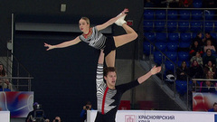 Алиса Блинникова — Алексей Карпов. Произвольная программа. Красноярск. Гран-при России по фигурному катанию 2025/26