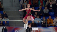 Таисия Щербинина — Артем Петров. Произвольная программа. Красноярск. Гран-при России по фигурному катанию 2025/26