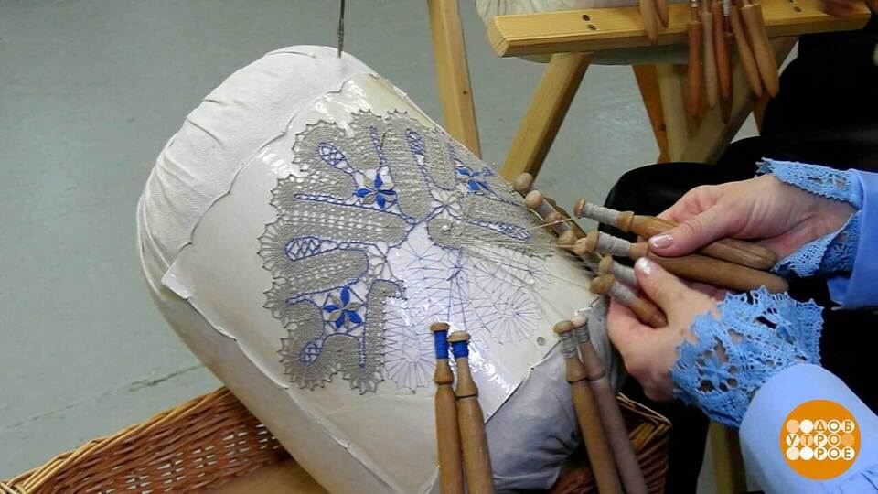 Как рождается захожское кружево. Доброе утро. Фрагмент выпуска от 06.11.2025