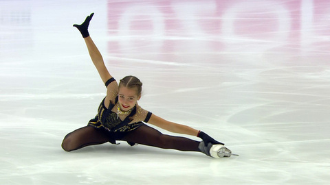 Майя Сарафанова. Произвольная программа. Казань. Гран-при России по фигурному катанию 2025/26