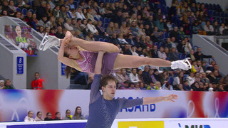 Анна Карпук — Алексей Хвалько. Короткая программа. Казань. Гран-при России по фигурному катанию 2025/26