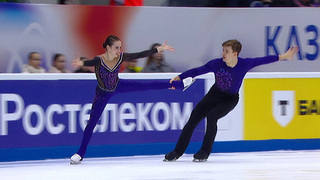 Юлия Артемьева — Алексей Брюханов. Короткая программа. Казань. Гран-при России по фигурному катанию 2025/26