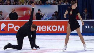 Александра Бойкова — Дмитрий Козловский. Короткая программа. Казань. Гран-при России по фигурному катанию 2025/26