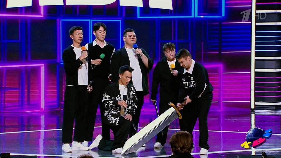 «Кыргызы РУДН», Москва. Приветствие. Второй полуфинал. Высшая лига. КВН. Фрагмент выпуска от 08.11.2025