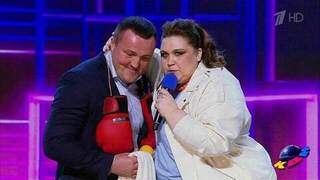 Все команды. Ситуация со звездой. Первый полуфинал. Высшая лига. КВН. Фрагмент 