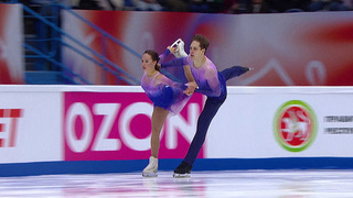 Анна Карпук — Алексей Хвалько. Произвольная программа. Казань. Гран-при России по фигурному катанию 2025/26