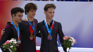 Церемония награждения. Мужчины. Казань. Гран-при России по фигурному катанию 2025/26