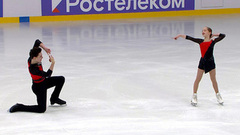 Полина Шешелева — Егор Карнаухов. Короткая программа. Юниоры. Москва. Гран-при России по фигурному катанию 2025/26