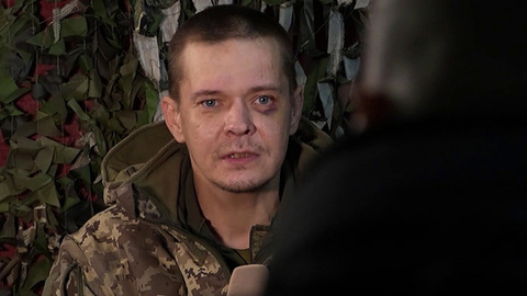 Один из пленных боевиков ВСУ рассказал об их положении в котле под Красноармейском